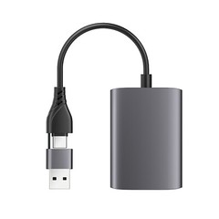 Type C/B3.0 to Dual HDMI Adapter 1080P 60Hz Extend 2 Different Screen Hub B9