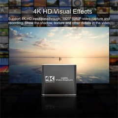 Capture Card, Game Capture Card,HDMI Video Capture Card,60FPS Video Recorder