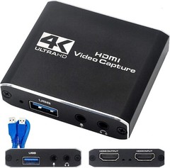 Capture Card, Game Capture Card,HDMI Video Capture Card,60FPS Video Recorder