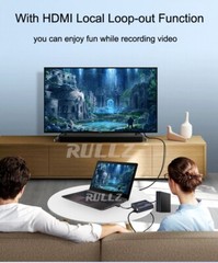 4K 60Hz HDMI Audio Video Capture Card Loop USB 2.0 Recording Box Live Streaming
