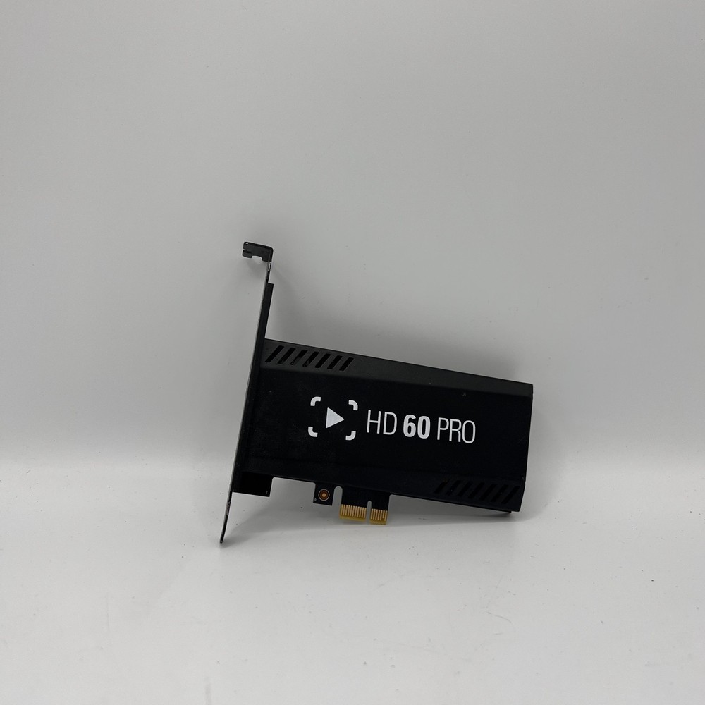 Elgato HD60 PRO PCIe Video Capture Card HDMI In/Out PCI Express x1 HDMI Output