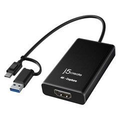 4K HDMI Video Capture Card for DSLR, Game Streaming, Live Broadcasting, 1080p120