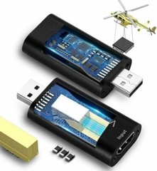 HDMI to USB 2.0 Video Capture Card 1080P HD Recorder Game Video Live Streaming A