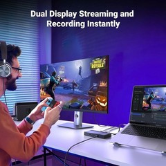 HD Capture Card 4K 60Hz Loop-out USB C 3.0 1080P 60FPS for Gaming Streaming