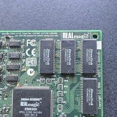 Sigma Designs REALmagic EM8300 PCI MPEG-2/DVD Decoder Card VGA MPN 53-000519-11