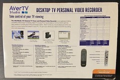 AVerTV Studio Deluxe Edition Desktop Tv Personal Video Recorder w Remote New