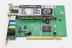 Leadtek WinFast TV2000 XP TV TUNER CARD PCI PAL PC S-VIDEO Genuine VINTAGE RETRO