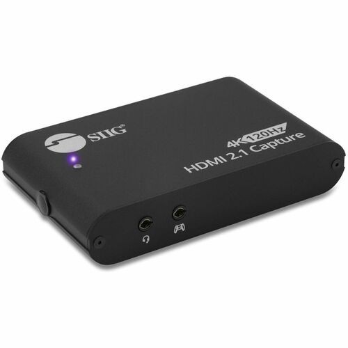 SIIG 4K120Hz HDMI 2.1 Capture Device for Gaming and Streaming – 4K60Hz Capture –