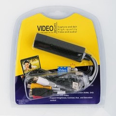 USB2.0 Video Capture Converter Adapter VHS DVD DVR TV PC Laptop S-Video PAL NTSC