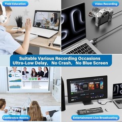 New HDMI to USB 3.0 Video Capture Card 4K 1080P 60fps Record For