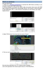 Ezcap287P HDMI USB 3.0 Video Capture Card HD Recorder For Mac Windows Linux Live