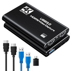 HDMI Capture Card for Streaming, Full HD 1080P 60FPS Capture USB 3.0 Game Aud…