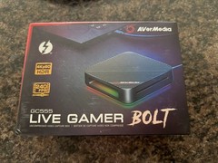 AVerMedia Live Gamer BOLT GC555 – External Video Capture Box – 4Kp60 HDR