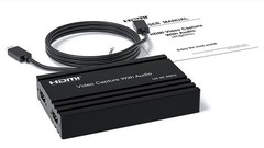 4K@60Hz HDMI Video Capture Card with Audio Mixing – HDCP 2.2/HDR10 Support, U…