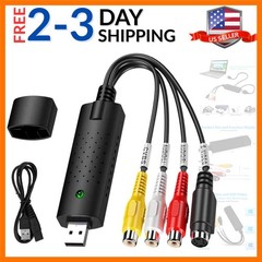 USB Audio Video Converter, VHS to Digital Converter, Video Capture Card Digit…