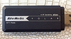 Rare New Never Used AverMedia Volar HDTV USB TV Tuner. ATSC, Clear QAM A868