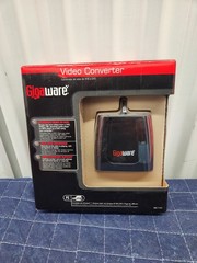 Gigaware VHS-TO-DVD/MP4 Video Converter S Video Composite with Box Manul CD NEW