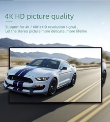 4K@60Hz HDMI Video Capture Card with Audio Mixing – HDCP 2.2/HDR10 Support, U…