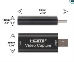 AXHDCAP 4K HDMI Video Capture Card, Cam Link Card Game Audio Adapter HDMI to …