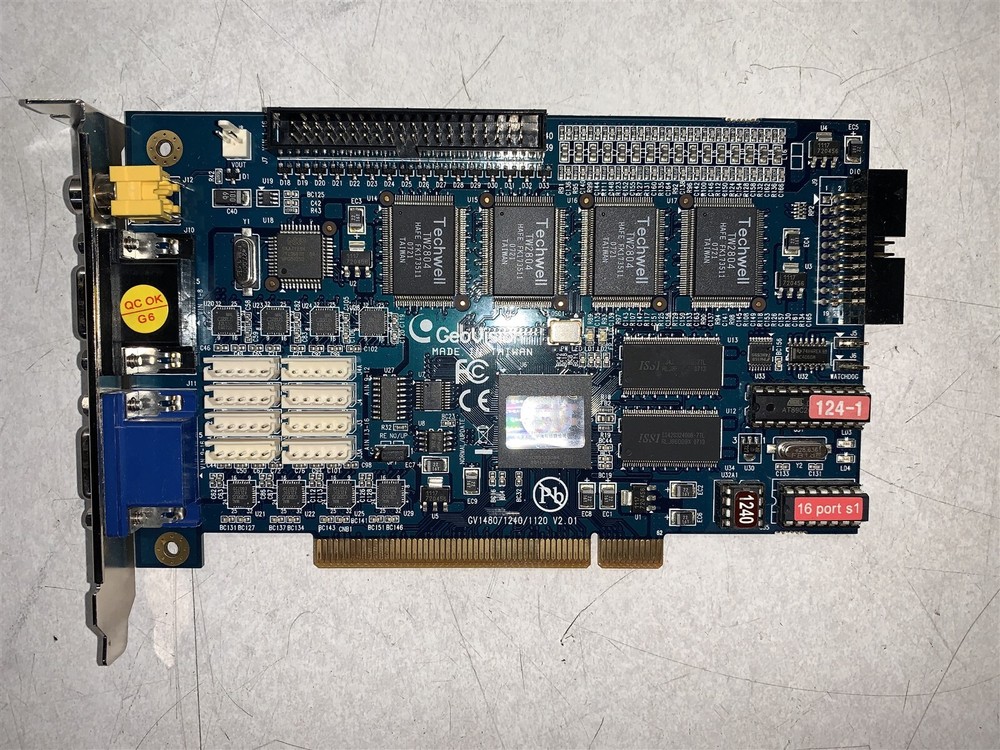 GEOVISION GV1480/1240/1120 PCI VIDEO CAPTURE CARD