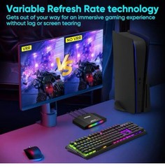 4K 60fps Game Capture Card, HDR/VRR, 1080p 120fps wPassthrough for LiveStreaming