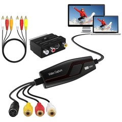 VHS to Digital Video Capture Card – RCA to USB Converter^
