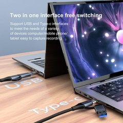 4K 30FPS HDMI Video Capture Card,Video Recording Card HDMI USB 3.0 with Type-…