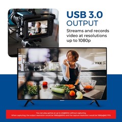 HDMI Video Capture Card, HDMI to USB 3.0 Capture Card in Full 1080p Recording…