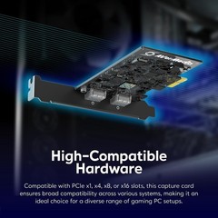High Frame Rate HDMI Capture Card – 1080p120FPS Streaming
