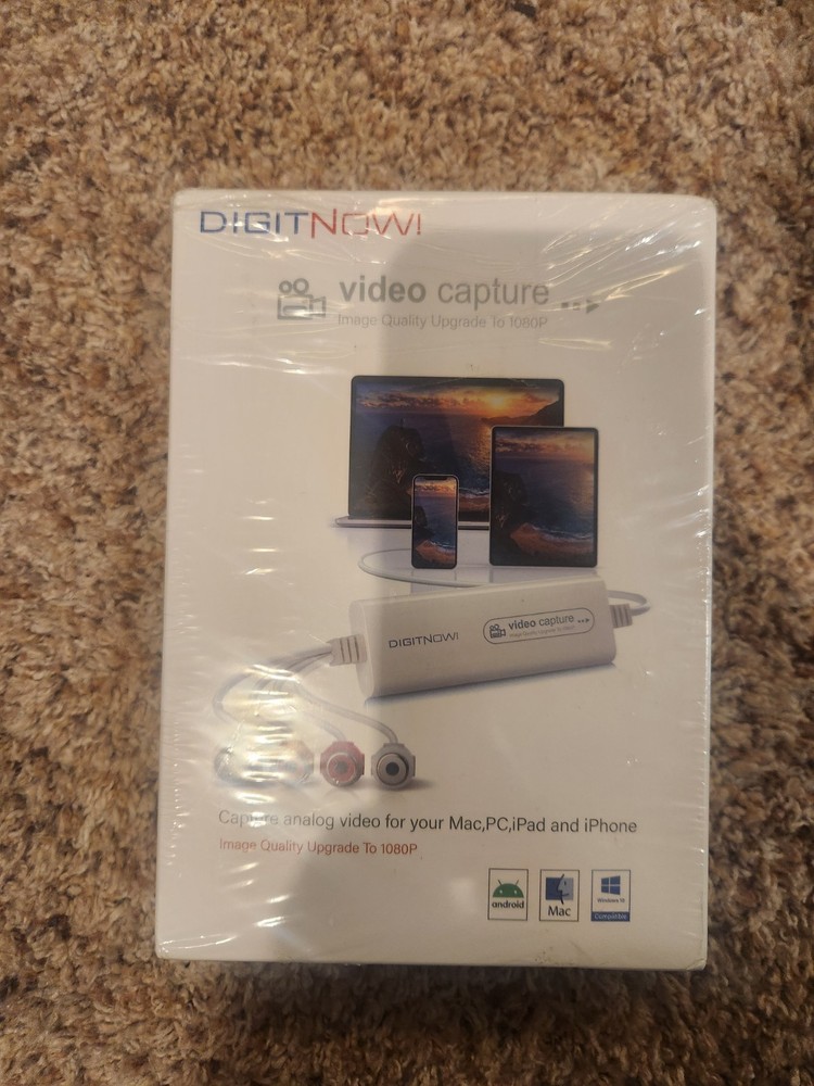 Digit Now! Video Capture Image Qaulity Upgrade SEALED