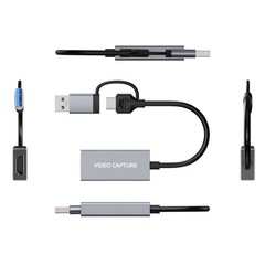 4K HDMI Video Capture Card 1080p60 USB3.0Type-C Game Capture for PS5/Xbox/Switch