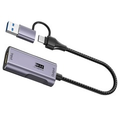 Aluminum Alloy HDTV Video Captures Grabbers 4K60Hz USB3.0 Interfaces for