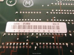 Data Translation DT2858 06305 Rev. M Auxiliary Frame Processing Board 16-Bit ISA