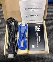Rybozen V316B-FR 4K Ultra HD USB 3.0 HDMI Video Capture Card, 4 Ports