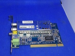 MEDION PCIO 200 PCI TV CARD FM TV-ANT VIDEO-IN S-VHS LINE-OUT #GK4337