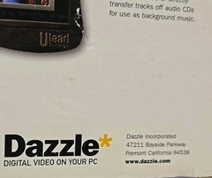 Dazzle DV-Editor DM-6200 Video Capture Card Firewire IEEE 1394 Adapter Transfer