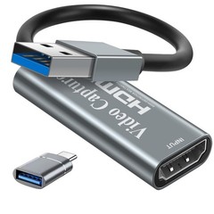 Video Capture Cards, 4K HDMI to USB 3.0 Video Capture Device, 1080P HD 60fps …