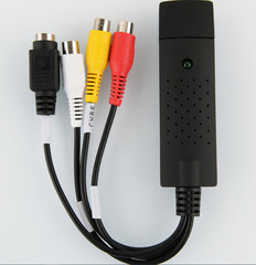 USB 2.0 Video Capture Card AV/S-Video to USB Adapter for Win/Mac/Linux