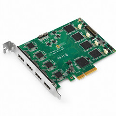 YUAN SC550N4 HDMI REV: 1.3D 1080P60 4-Channel PCIe x4 Capture Card New
