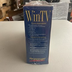 Hauppauge WinTv Microsoft Model 00404 Brand New Sealed