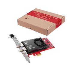 TBS 6209se DVB-T2/ C2/ T/ C/ ISDB-T Octa PCIe Digital TV Tuner Card for PC / …
