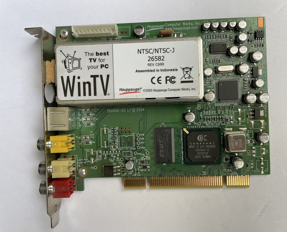 Hauppauge WinTV PVR-150 NTSC/NTSC-J, 26582 Rev C699