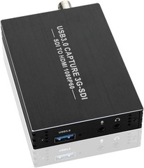 SDI Capture Card USB 3.0, 1080P 60FPS Video Audio Capture Device with HDMI Lo…