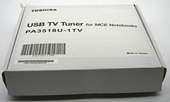 Toshiba USB TV Tuner for MCE Notebooks PA3518U-1TVN – LN