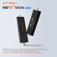 ATSC3.0/1.0 OTA Signal Meter, USB3.0 TV Tuner Stick Digital Terrestrial Signal