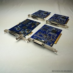 dPict Aexeon 1x Video Capture Card 001-003-000006 + 3x Frame Grabber 10011-001