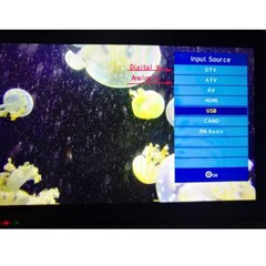 16 Inch Portable Mini Digital TV DVB-T2 Hevc H265 10Bit Code Car Tv Kitchen TV