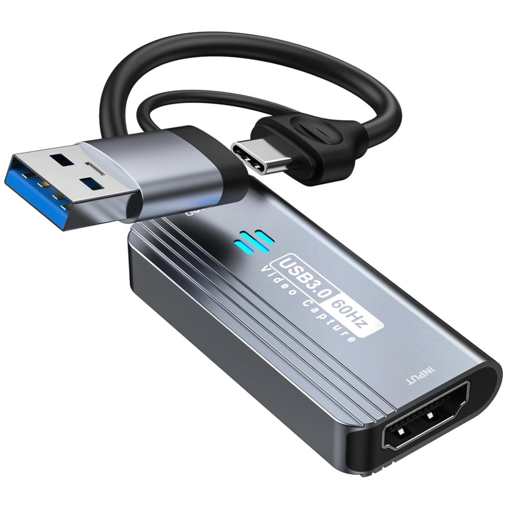 Ultra-Low Latency 1080P USB Capture Card – Live Broadcasting