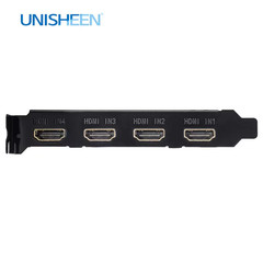 4 Channel 1080p OBS Vmix Wirecast Streaming 4 Channel 60fps Quad HDMI SDI Broadc