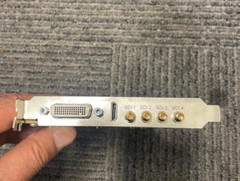 AJA KONA-4-R0-S01 4K/2K/3G Dual Link HD/SD 10-Bit HDMI 1.4A Output PCIE Card